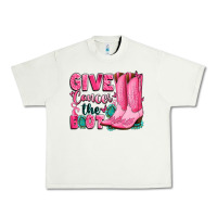 Pistachio give cancer the boot Urban Heavy Tee - LillyAllenDesigns