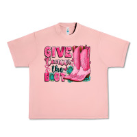 Salmon give cancer the boot Urban Heavy Tee - LillyAllenDesigns