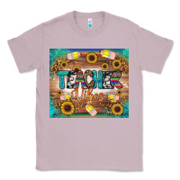 Lilac teacher vibes tumbler Classic Tee - BundleAndBundleShop