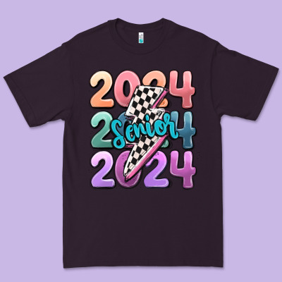 2024 Senior Premium Tee Designed By Maliassmallbusiness