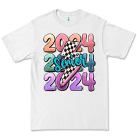 White 2024 senior Premium Tee - MaliasSmallBusiness