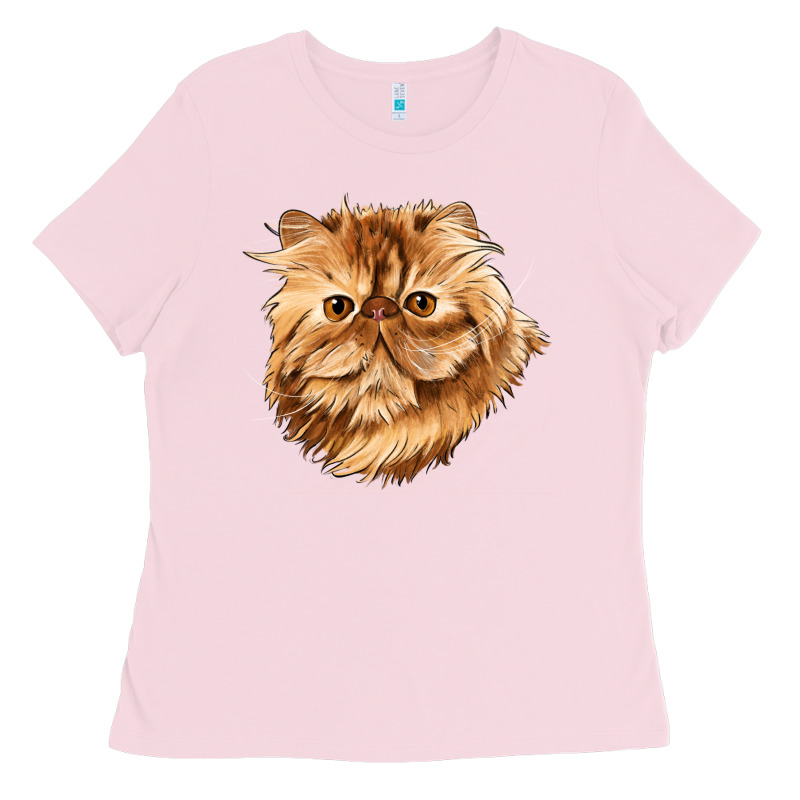 Persian Cat Face Ladies Tee by LillyAllenDesigns | Teevron
