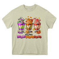 Mossy Happy Hallothanksmas coffee cups Heavy Core Tee - NancyCooperArtShop