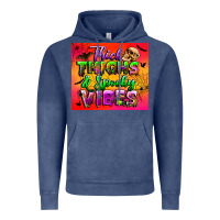 Vintage Denim thick thighs and spooky vibes tumbler Vintage Hoodie - BundleAndBundleShop