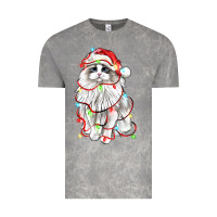 Cloud Rock christmas ragdoll cat Vintage Tee - LillyAllenDesigns