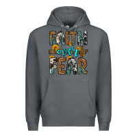 Rock faith over fear Premium Hoodie - OliviaCreatesArt