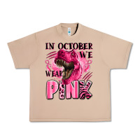 Burro in october we wear pink dinosaur Urban Heavy Tee - LillyAllenDesigns