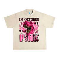Sandshell in october we wear pink dinosaur Urban Heavy Tee - LillyAllenDesigns