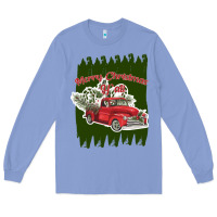 Colony Blue merry christmas y'all truck Long Sleeve Tee - Bettercallsaul