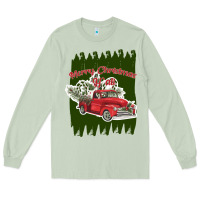 Matcha merry christmas y'all truck Long Sleeve Tee - Bettercallsaul
