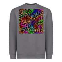 Storm Pride leopard seamless pattern Heavyweight Sweatshirt - NancyCooperArtShop