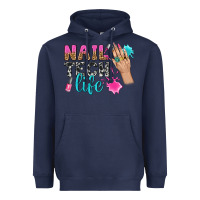 Navy nail tech life bbs Heavyweight Hoodie - BundleAndBundleShop