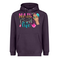 Plum nail tech life bbs Heavyweight Hoodie - BundleAndBundleShop