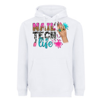 White nail tech life bbs Heavyweight Hoodie - BundleAndBundleShop