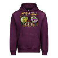 Mauve Wine mardi gras dude Urban Hoodie - SublimationCraftShop