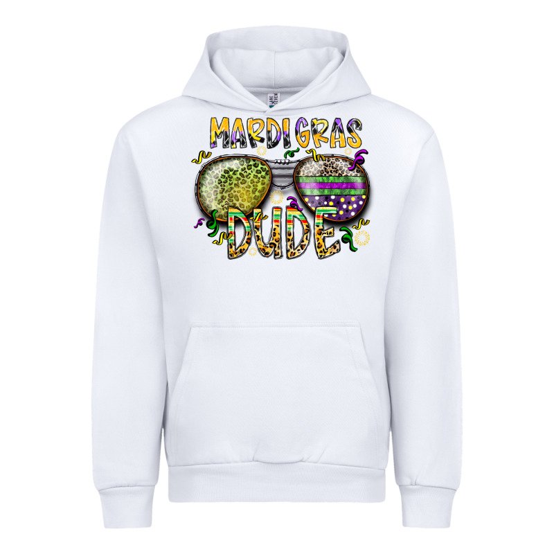 Mardi Gras Dude Urban Hoodie by SublimationCraftShop | Teevron