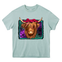 Arona halloween highland cow Heavy Core Tee - Jasminsmagicworld