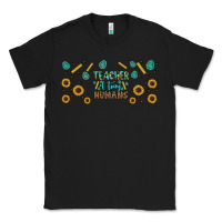 Black teacher of tiny humans libbey glass Classic Tee - BundleAndBundleShop