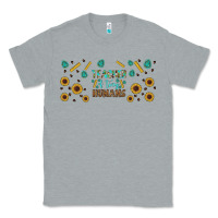 Heather Grey teacher of tiny humans libbey glass Classic Tee - BundleAndBundleShop