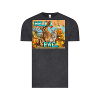 Vintage Black Hello Fall Vintage Tee - LillyAllenDesigns