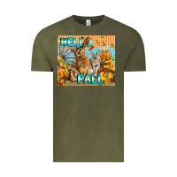 Vintage Olive Hello Fall Vintage Tee - LillyAllenDesigns