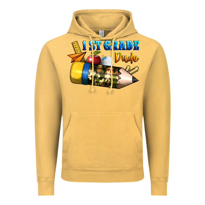 1 St Grade Dude Vintage Hoodie by BundleAndBundleShop | Teevron