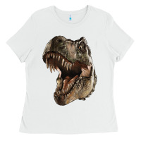 Tyrannosaurus T Rex Face Ladies Tee | Teevron