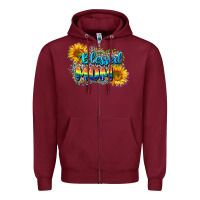 Burgundy Blessed mom Zipper Hoodie - CowGirlArtShop