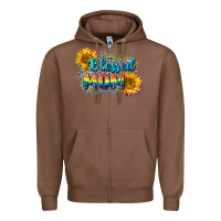 Chestnut Blessed mom Zipper Hoodie - CowGirlArtShop