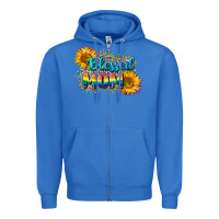 True Royal Blessed mom Zipper Hoodie - CowGirlArtShop
