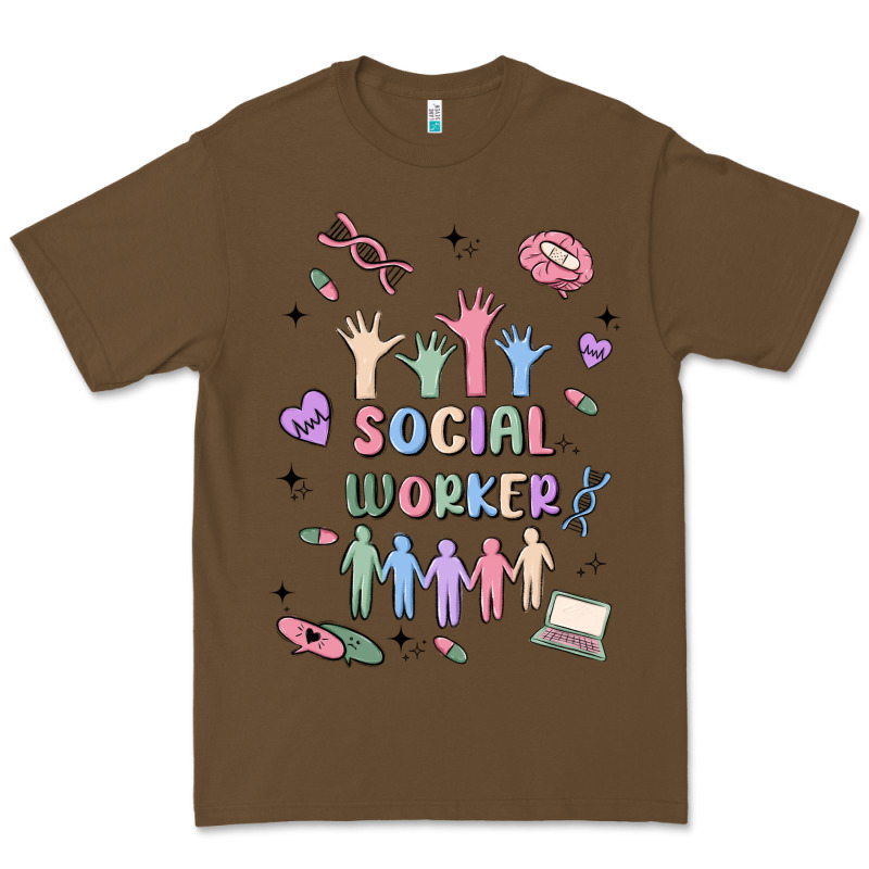 Social Worker Premium Tee by MaliasSmallBusiness | Teevron