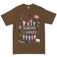 Cacao social worker Premium Tee - MaliasSmallBusiness
