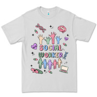 Dove Grey social worker Premium Tee - MaliasSmallBusiness