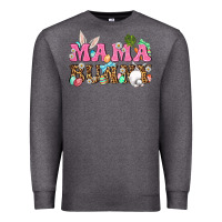 Charcoal Heather Western Mama Bunny Premium Sweatshirt - BundleAndBundleShop