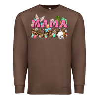 Chestnut Western Mama Bunny Premium Sweatshirt - BundleAndBundleShop