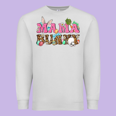 Western Mama Bunny Premium Sweatshirt Designed By Bundleandbundleshop