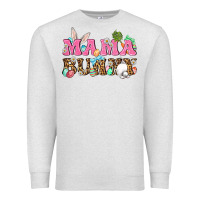 Oatmeal Heather Western Mama Bunny Premium Sweatshirt - BundleAndBundleShop