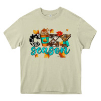 Mossy cozy season with coffee cup Heavy Core Tee - AdoDesignShop
