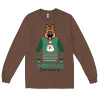 Chestnut German shepherd dog Christmas Long Sleeve Tee - Bettercallsaul
