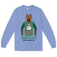 Colony Blue German shepherd dog Christmas Long Sleeve Tee - Bettercallsaul