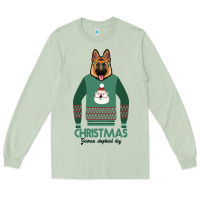 Matcha German shepherd dog Christmas Long Sleeve Tee - Bettercallsaul
