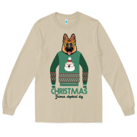 Mushroom German shepherd dog Christmas Long Sleeve Tee - Bettercallsaul
