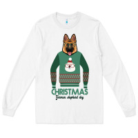 White German shepherd dog Christmas Long Sleeve Tee - Bettercallsaul