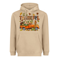 Mushroom it's thankful y'all with truck bbs Heavyweight Hoodie - BundleAndBundleShop