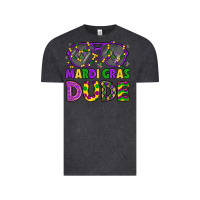 Mardi Gras Celebration Design Vintage Tee | Teevron