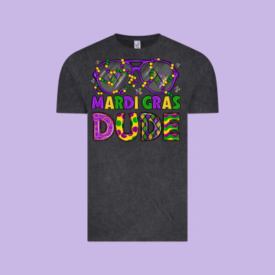 Mardi Gras Celebration Design Vintage Tee Designed By Lillyallendesigns