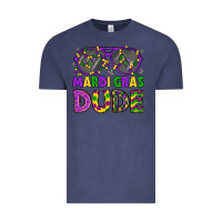 Vintage Denim mardi gras celebration design Vintage Tee - LillyAllenDesigns