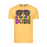 Vintage Mustard mardi gras celebration design Vintage Tee - LillyAllenDesigns