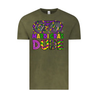 Vintage Olive mardi gras celebration design Vintage Tee - LillyAllenDesigns