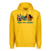 Lemon peace love cowgirls Premium Hoodie - OliviaCreatesArt